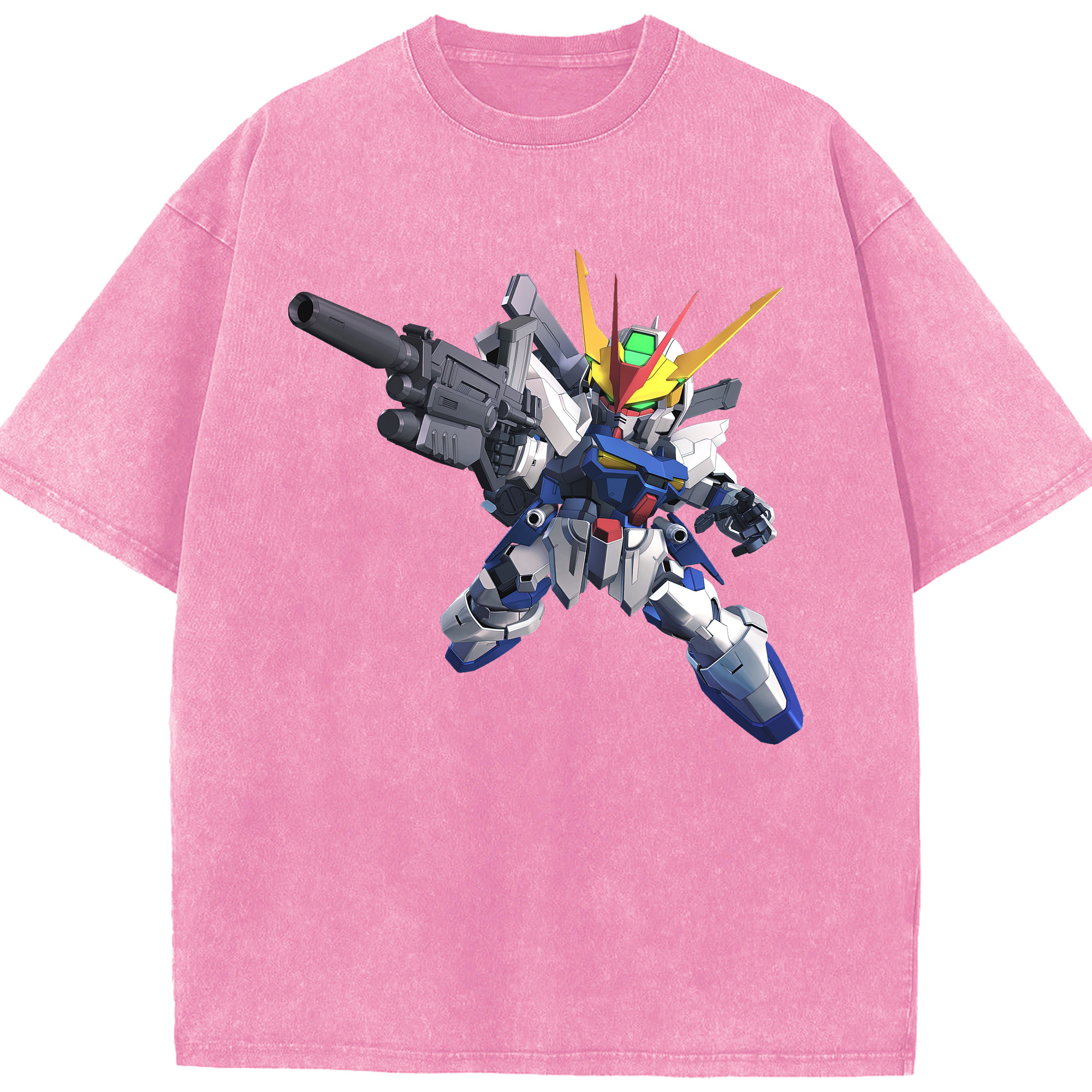 （画像用） 機動戦士ガンダム Mobile Suit Gundam 綿100% ヴィンテージ風 半袖Tシャツ（フロントプリント）